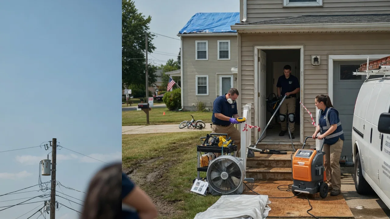 Water Damage Repair in Blessing, TX near me